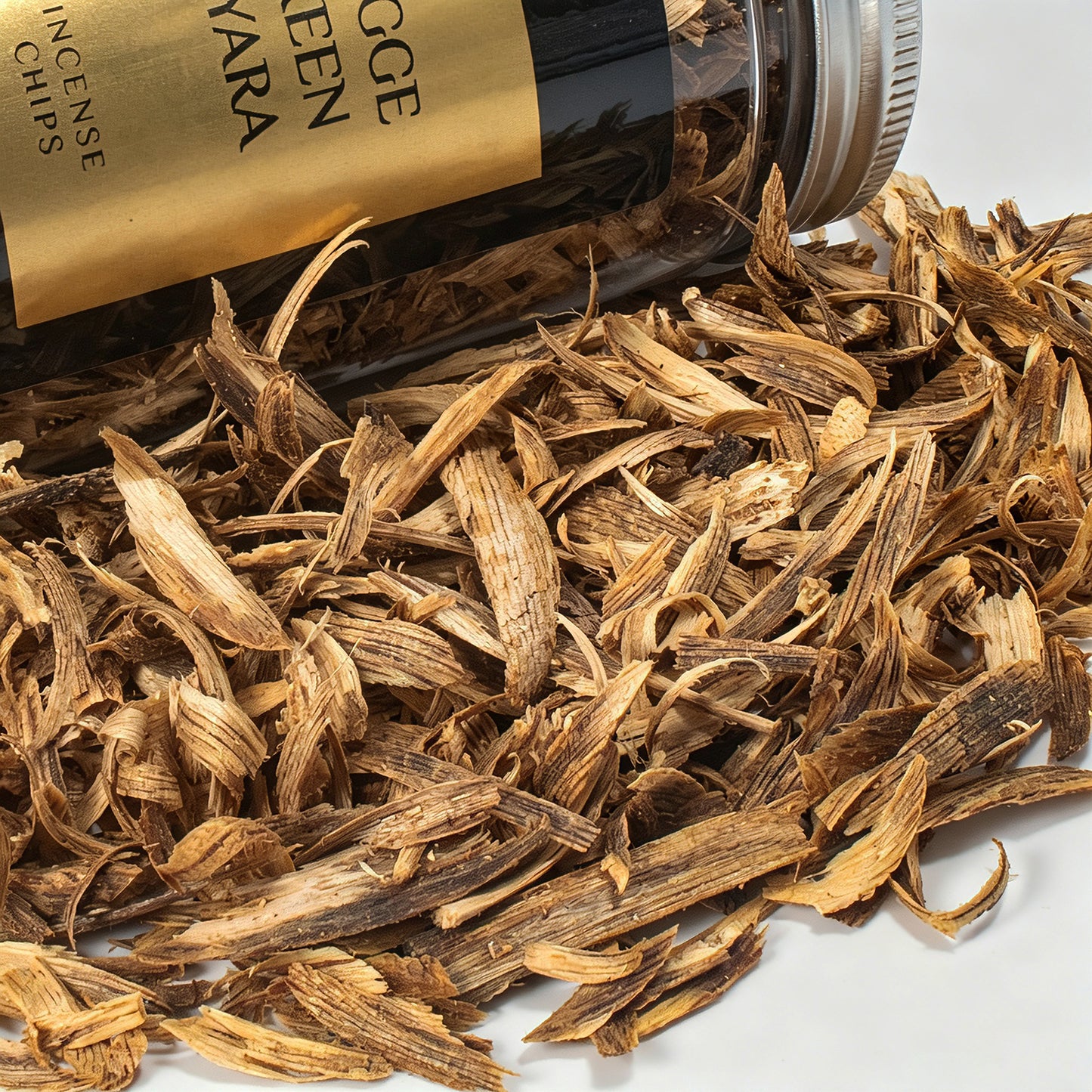 Kyara Agarwood Shavings | Natural Aromatic Wood Chips for Incense Burner | 60g Raw Fragrance Material | Loose Oud Supply