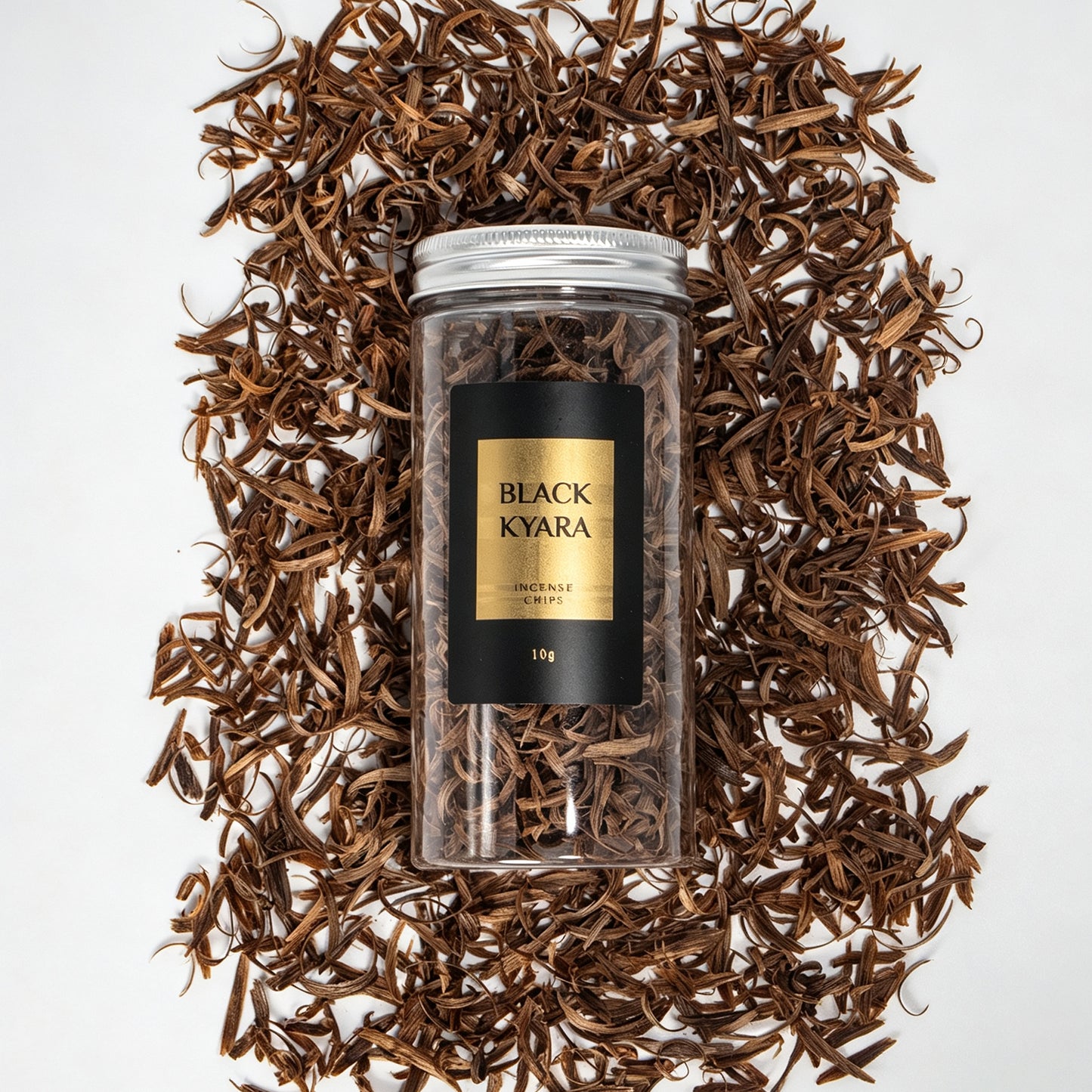 Natural White Kyara Agarwood Shavings | Premium Resin-Rich Wood Fragments | Floral Honey Sweet Scent with Cool Milky Notes | Home Incense Burning Material | 10g