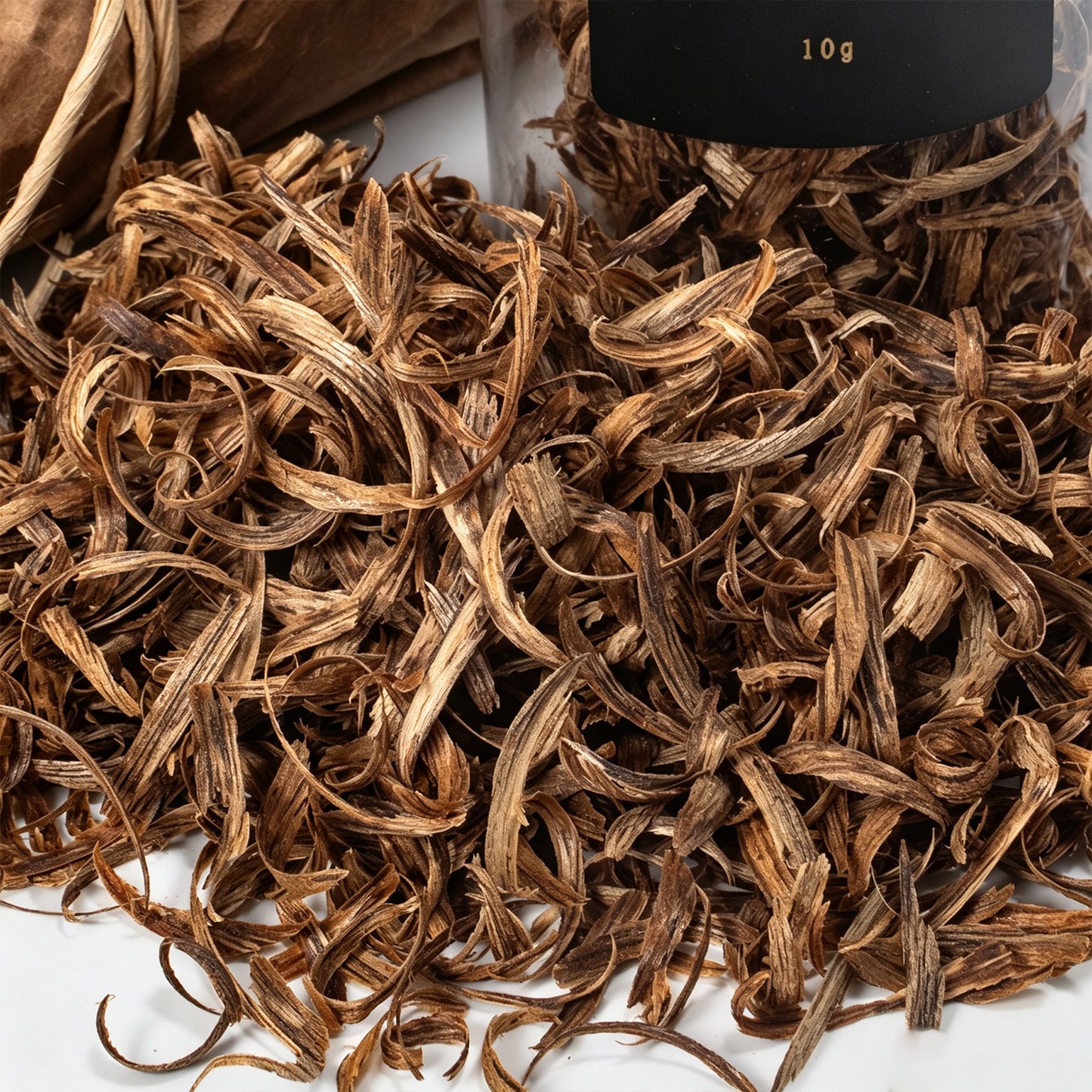 Natural White Kyara Agarwood Shavings | Premium Resin-Rich Wood Fragments | Floral Honey Sweet Scent with Cool Milky Notes | Home Incense Burning Material | 10g