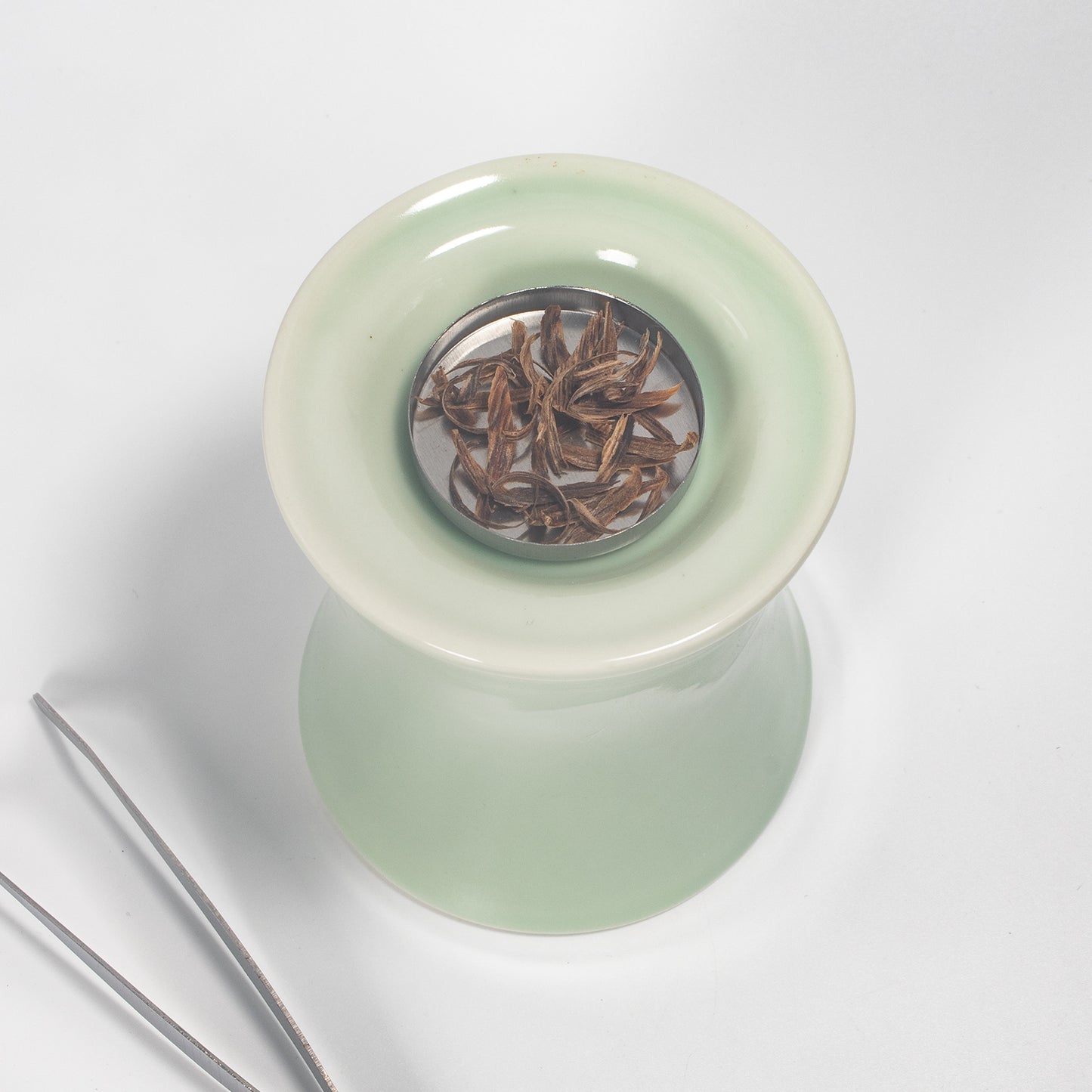 Ceramic Electric Incense Burner with Timer & Temperature Control, Handmade Aromatherapy Diffuser, Zen Home Decor